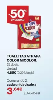 Micolor - Toallitas Atrapa Color
