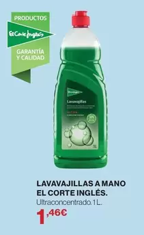 El Corte Inglés - Lavavajillas A Mano