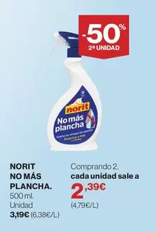 Nestlé - Norit No Más Plancha