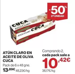 Cuca - Atun Claro En Aceite De Oliva