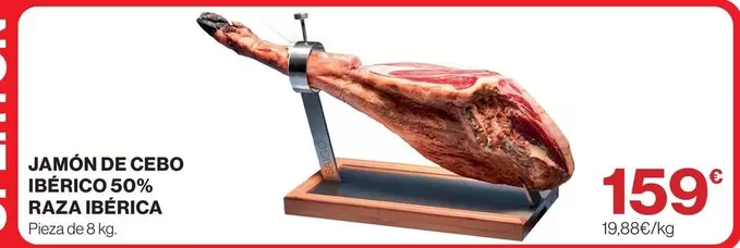 Jamón De Cebo Ibérico 50% Raza Ibérica