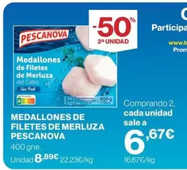 Pescanova - Medallones De Filetes De Merluza
