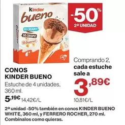 Ferrero Rocher - Conos Bueno