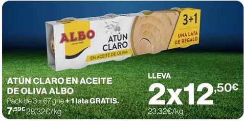 Albo - Atun Claro En Aceite De Oliva