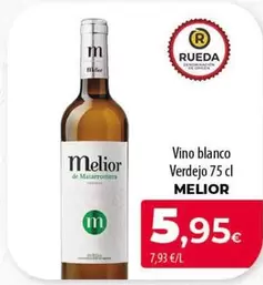 Melior - Vino Blanco Verdejo