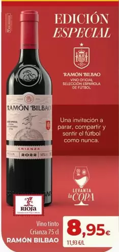 Ramón Bilbao - Vino Tinto Crianza