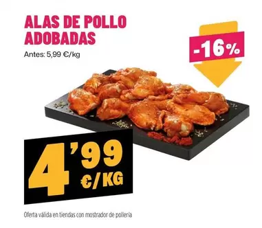 Alas De Pollo Adobadas