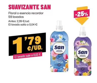 san - Suavizante