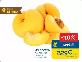 origen - Melocoton Amarillo