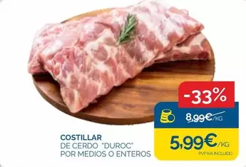 duroc - Costillar De Cerdo ""
