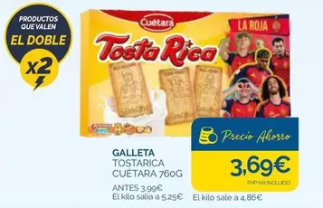 Cuétara - Galleta Tostarica