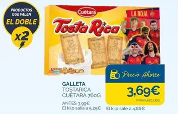 Cuétara - Tosta Rica