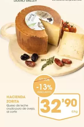 Hacienda Zorita - Queso De Leche Cruda Puro De Oveja Al Corte