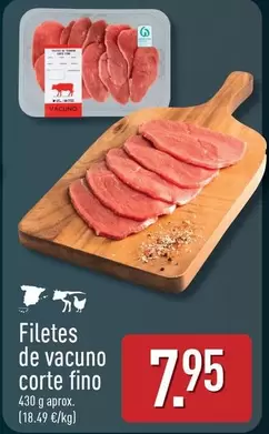 Filetes De Vacuno Corte Fino