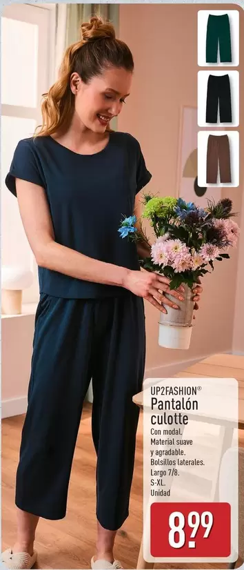 Up2fashion - Pantalon Culotte