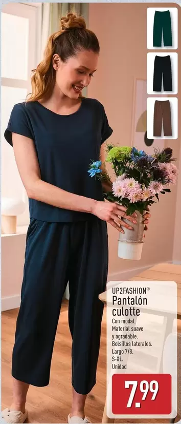 Up2fashion - Pantalon Culotte