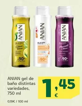 Anian - Gel De Baño Distintas