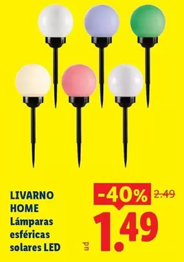 Livarno Home - Lámparas Esféricas Solares LED