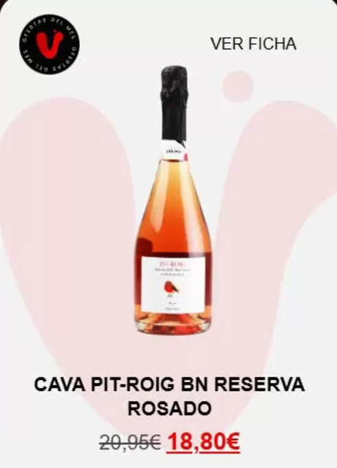 Pit-Roig - Cava Bn Reserva Rosado