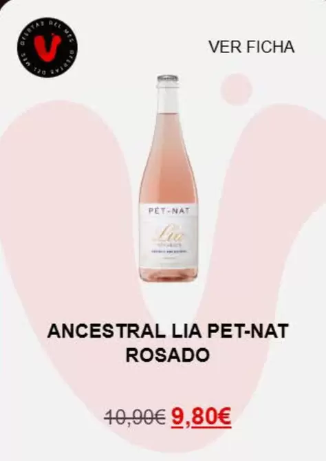 Lia - Ancestral Pet-nat Rosado