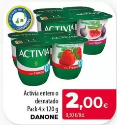 Danone - Activia Entero O Desnatado