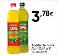 Abril - Aceite De Oliva