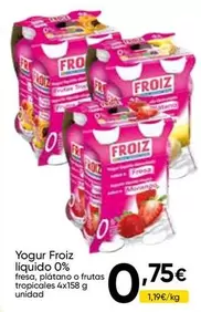 Froiz - Yogur Liquido 0%