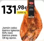 Iglesias - Jamón Cebo Ibérico 50% Raza Ibérica