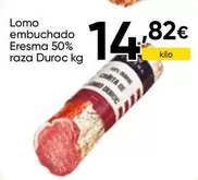 duroc - Lomo Embuchado Eresma 50% Raza Duroc