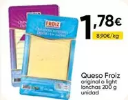 Froiz - Queso Original O Light Lonchas