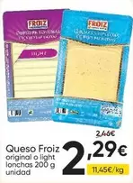 Froiz - Queso Original O Light Lonchas
