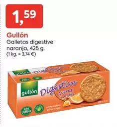 Gullón - Galletas Digestive Naranja