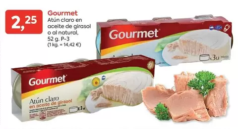 Gourmet - Atun Claro En Aceite De Girasol O In Patral