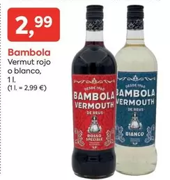 Bamboleo - Vermut Rojo O Blanco