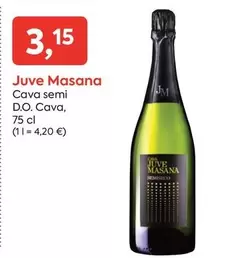 Juvé Masana - Cava Semi D.o. Cava