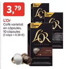 l'or - Café Varietat En Cápsules, 10 Cápsules