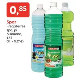 Spar - Fregaterres Spa, Pi O Llimona