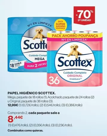 Scottex - Papel Higiénico