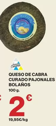 Queso De Cabra Curado Pajonales