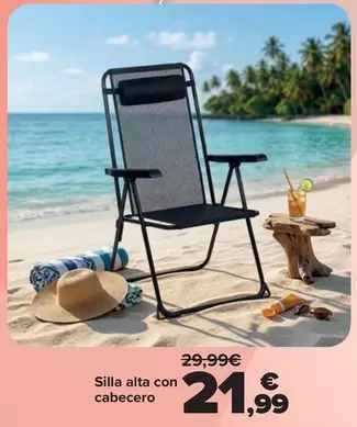 Silla Alta Con Cabecero