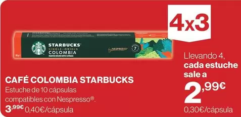 starbucks - Cafe Colombia