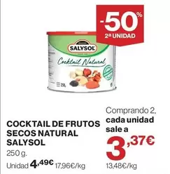 Cocktail De Frutos Secos Natural