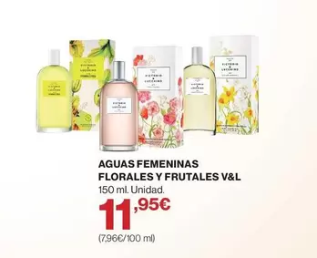 Aguas Femeninas Florales Y Frutales