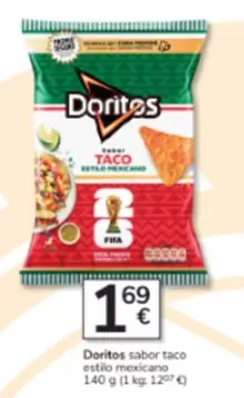 doritos - Sabor Taco Estilo Mexicano