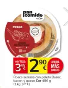 Mas - Rosca Serrana Con Paleta Duroc. Bacon Y Queso