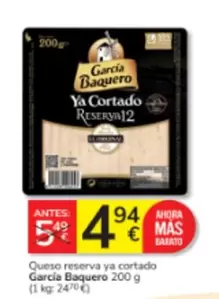 García Baquero - Queso reserva ya cortado