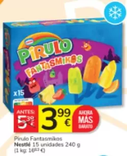 Nestlé - Pirulo Fantasmikos