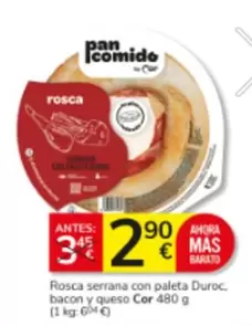 Mas - Rosca Serrana Con Paleta Duroc. Bacon Y Queso