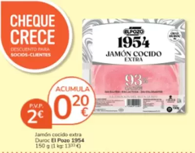 elpozo - Jamon Cocido Extra Duroc