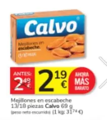 Calvo - Mejillones En Escabeche